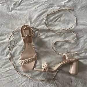 Dolce Vita Paxten Heels Vanilla Pearl, Size 9.5
